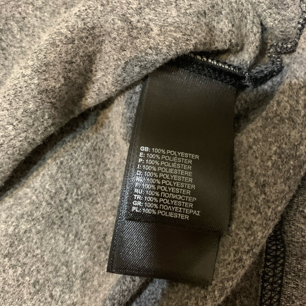 The North Face Women's Athletic Jacket Full Zip Black Gray Size S - Picture 6 of 10